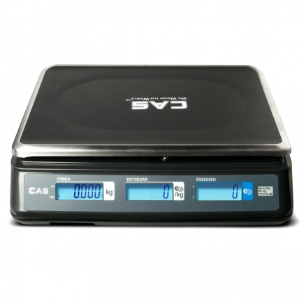 CAS PR2N Lapos 15 KG fekete mérleg (hitelesítve) - Image 4